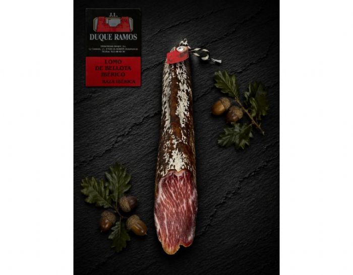 Lomo de Bellota Ib�rico (media ca�a) <br />0,700kg- 0,850kg